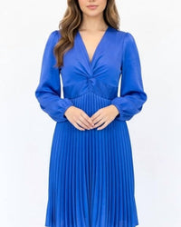 Joy Joy - Front Twisted Pleated Dress