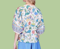 Joy Joy - Gored Balinese Bloom Top
