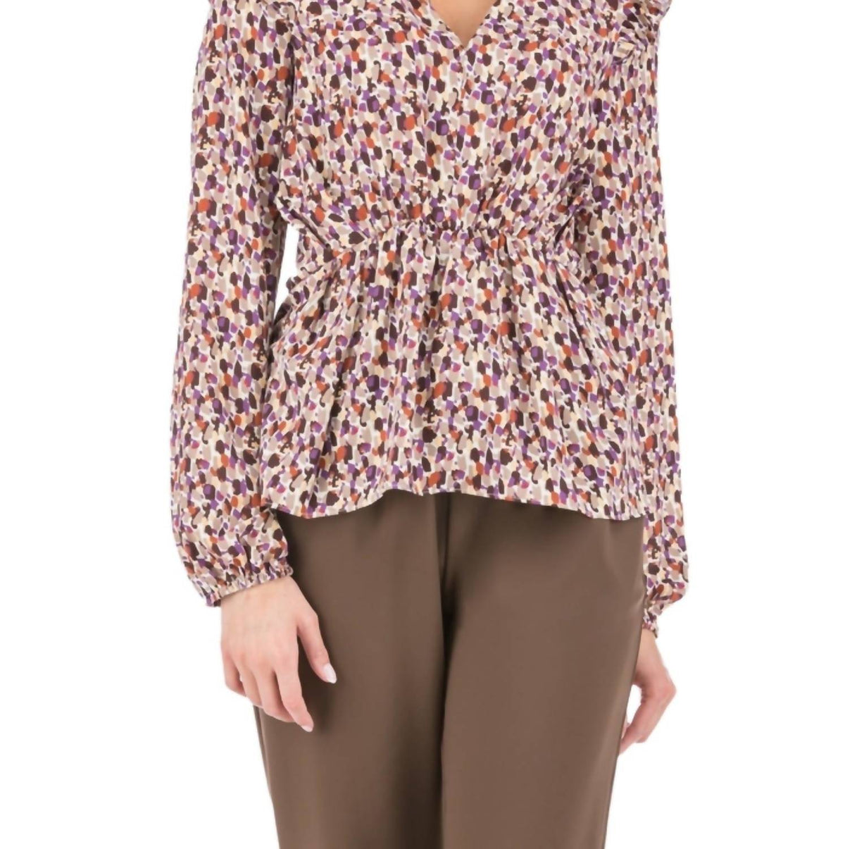 Joy Joy - Helen Cinch Waist Top