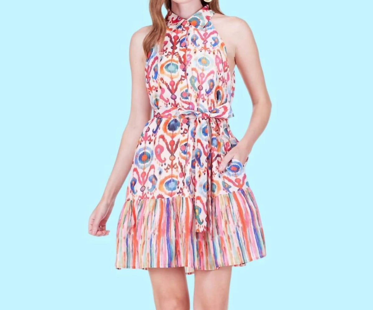Joy Joy - Ikat Mini Dress
