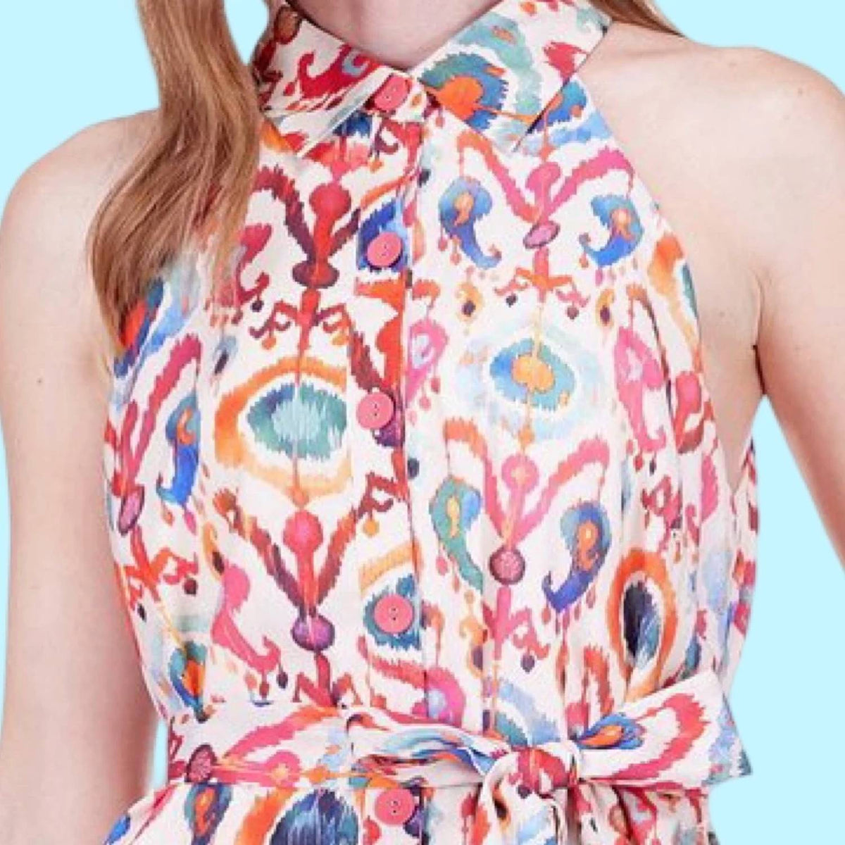 Joy Joy - Ikat Mini Dress