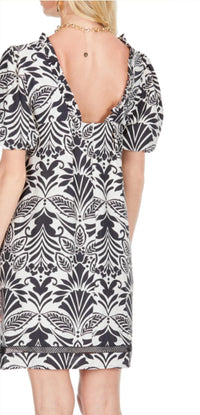 Joy Joy - Motif Open Back Mini Dress