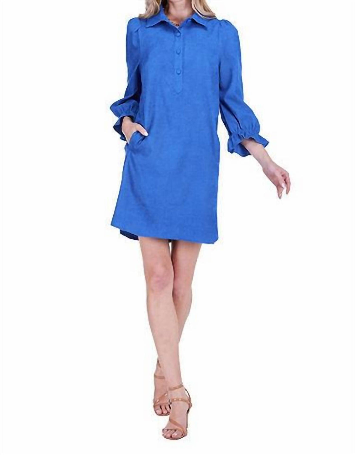 Joy Joy - Placket Collar Dress