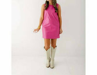 Joy Joy - pleather dress - clothing - dresses - mini