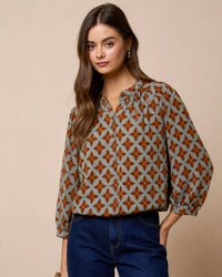 Joy Joy - Sienna Batwing Sleeve Blouse