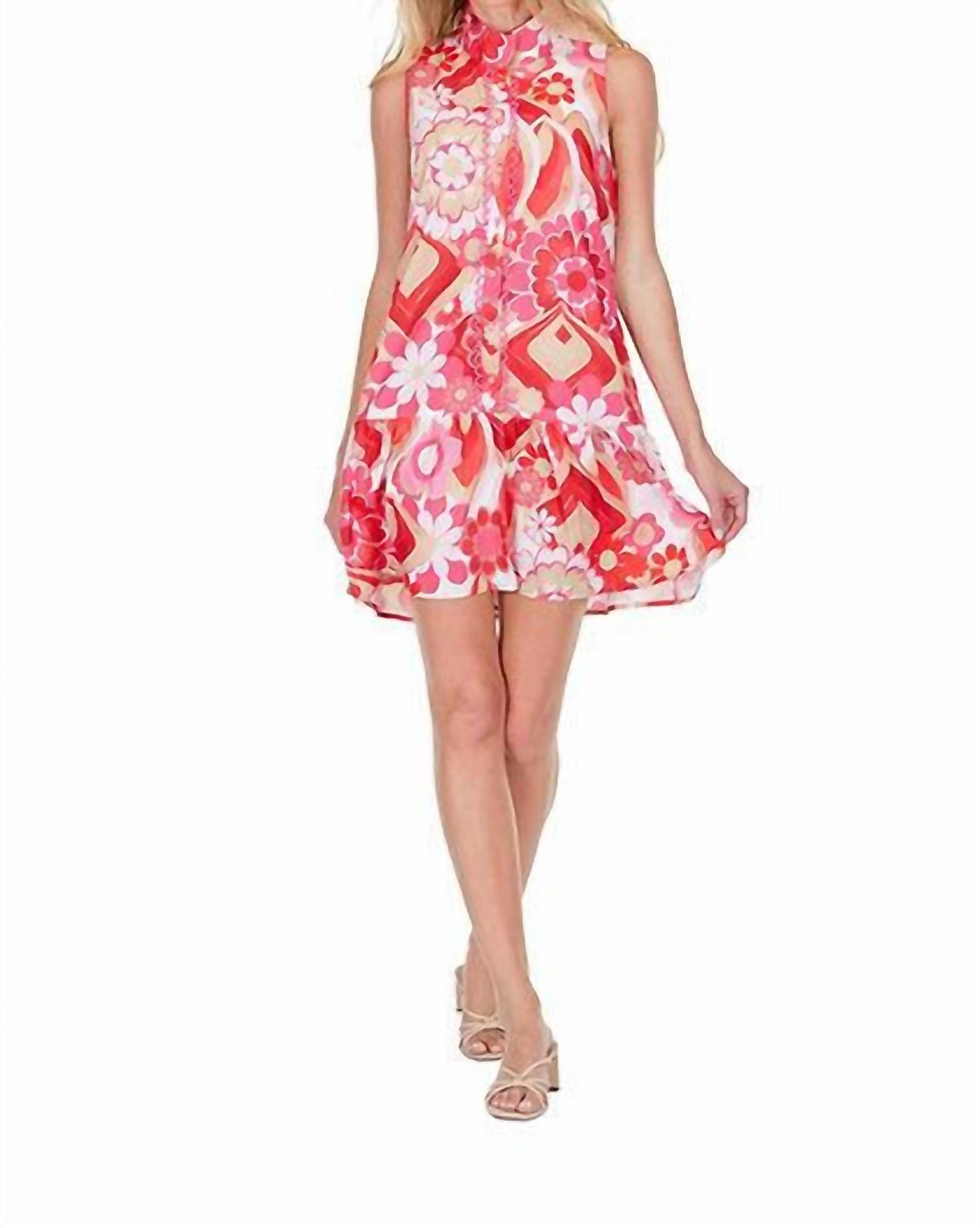 Joy Joy - Zinnias Mini Dress