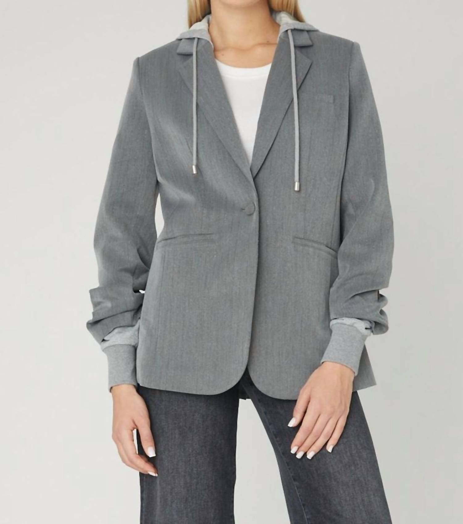 Js71 - Brandi Jacket - blazers - clothing - grey