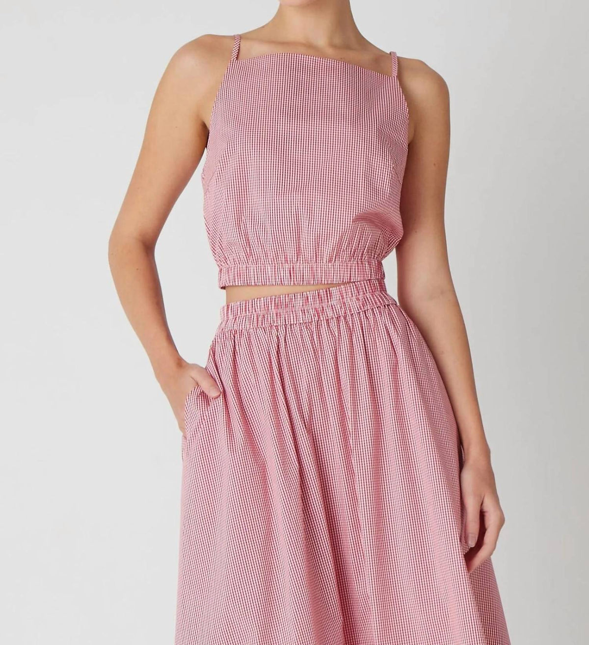 Js71 - Carrie Gingham Top