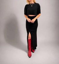 Js71 - Gemma Two Piece Skirt Set