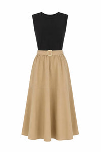 Js71 - Wyatt Mixed Media Dress