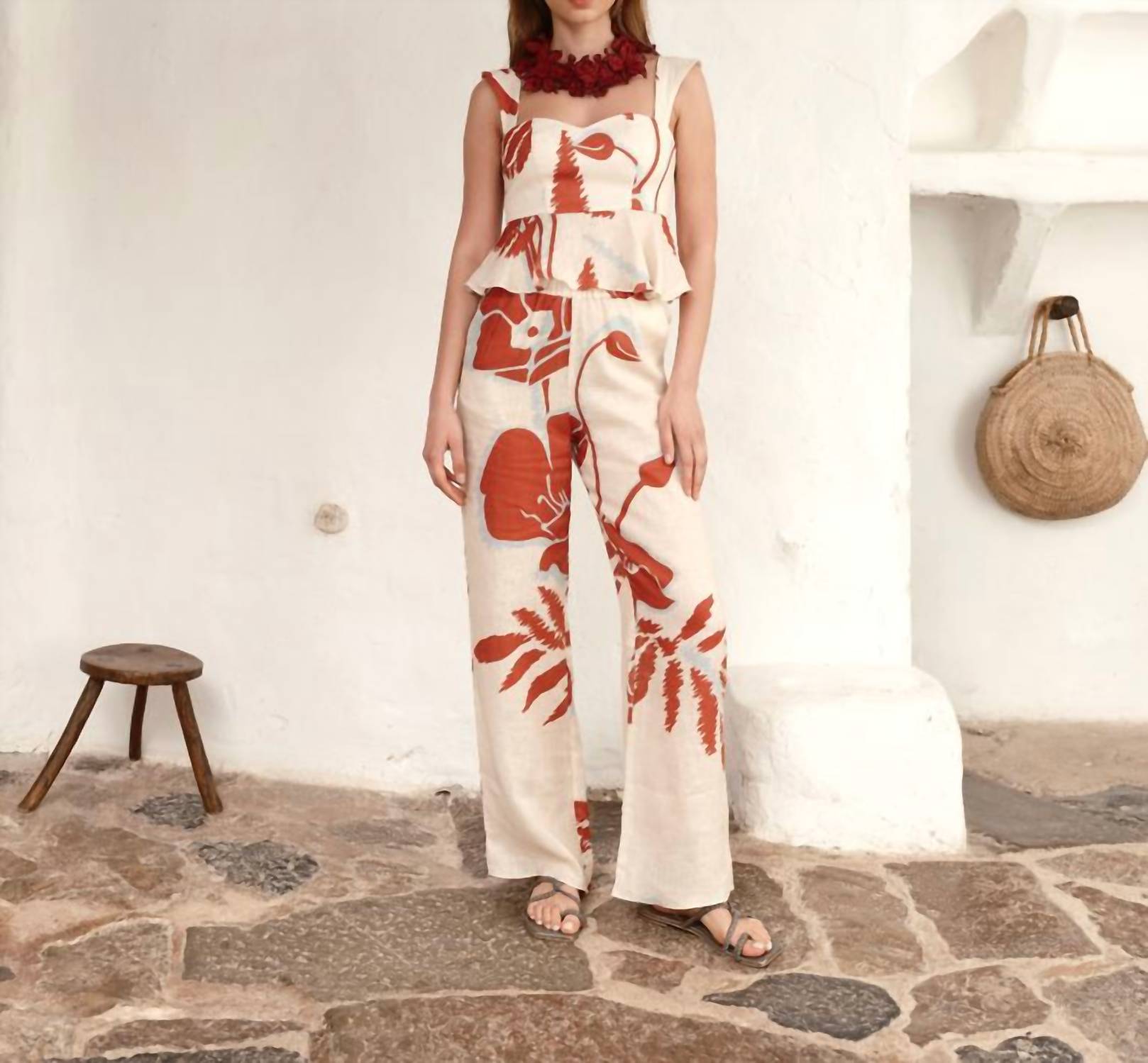 Juan De Dios - LEBRON LINEN TOP - blouses - clothing - linen
