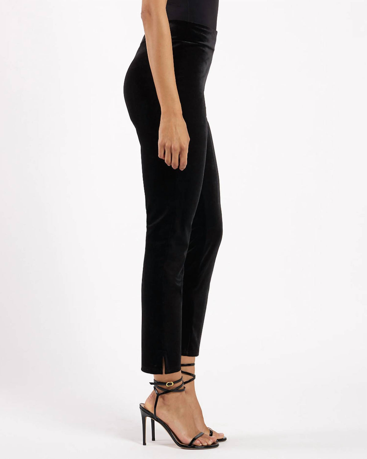 Jude Connally - Velvet Split Ankle Pants
