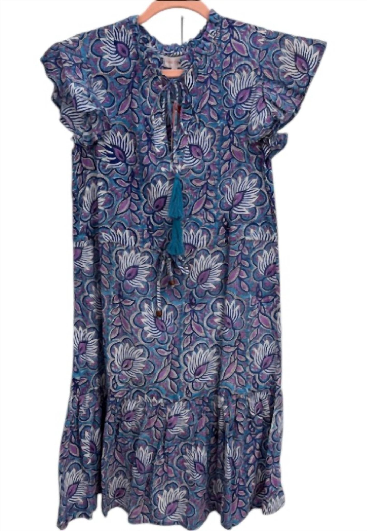 Jude Connally - Women's Velma Dress - blue - clothing - collection:vacationdresses(Auto)