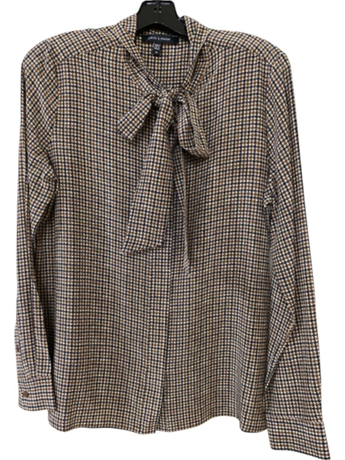 Judith & Charles - Elise Blouse - blouses - brown - clothing