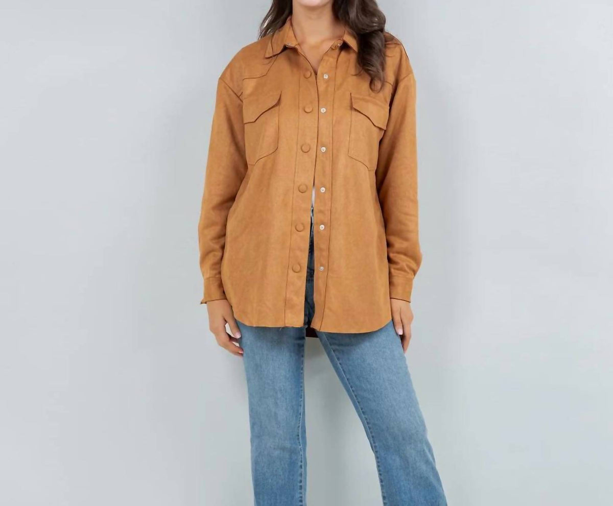 Judson & Co. - Snappy In Suede Jacket