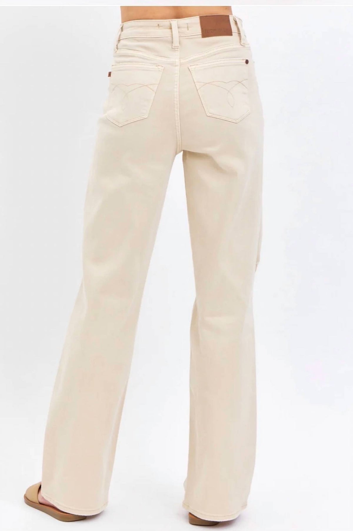 Judy Blue - 90’s Distressed Straight Jeans