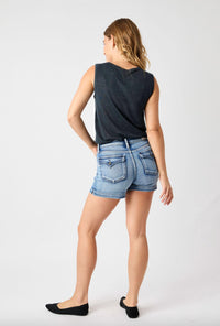 Judy Blue - Button Flap Pocket Shorts