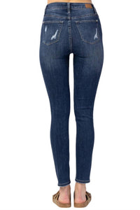 Judy Blue - BUTTON FLY SKINNY JEANS