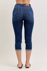 Judy Blue - Capri Cutoff Cuff Jean
