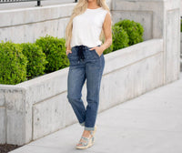 Judy Blue - Chill Factor High Rise Denim Joggers - Plus