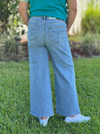 Judy Blue - Claudia Ankle Wide Jeans