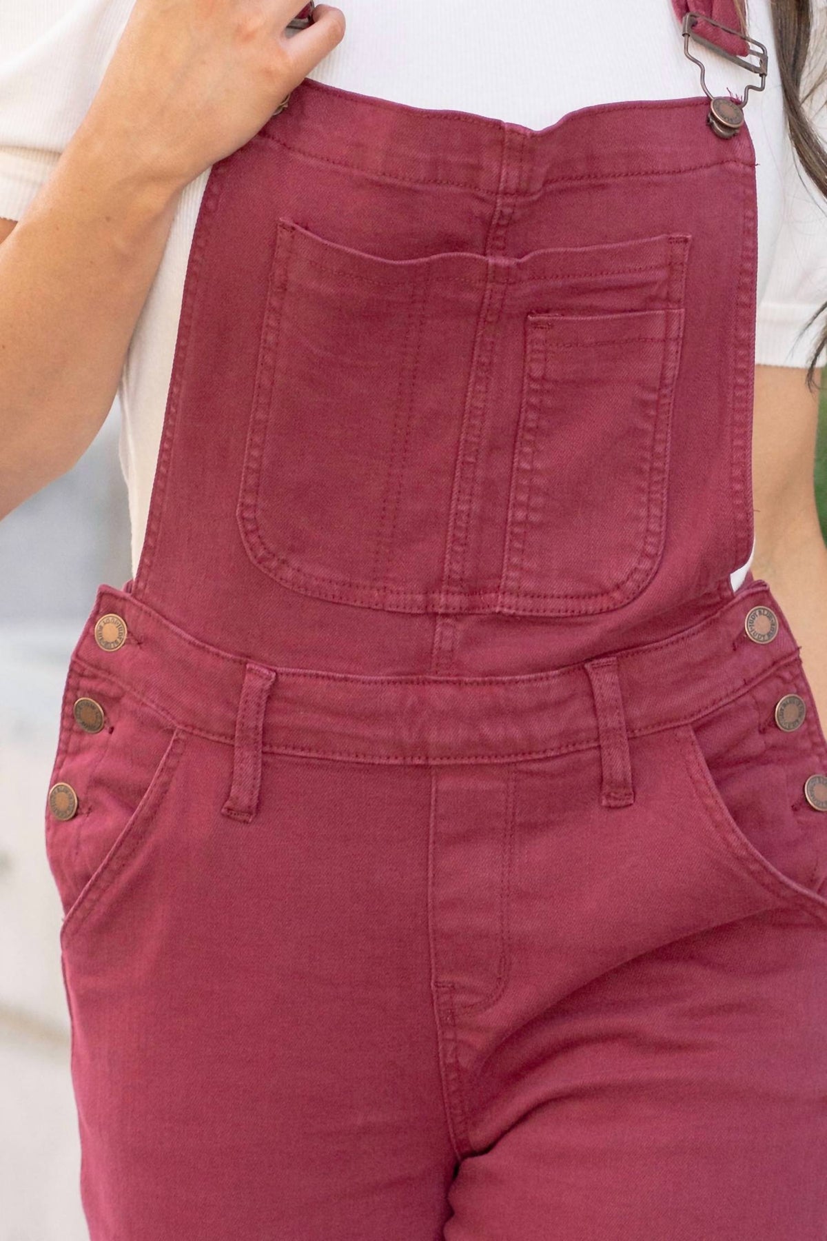 Judy Blue - Double Cuff Boyfriend Overalls