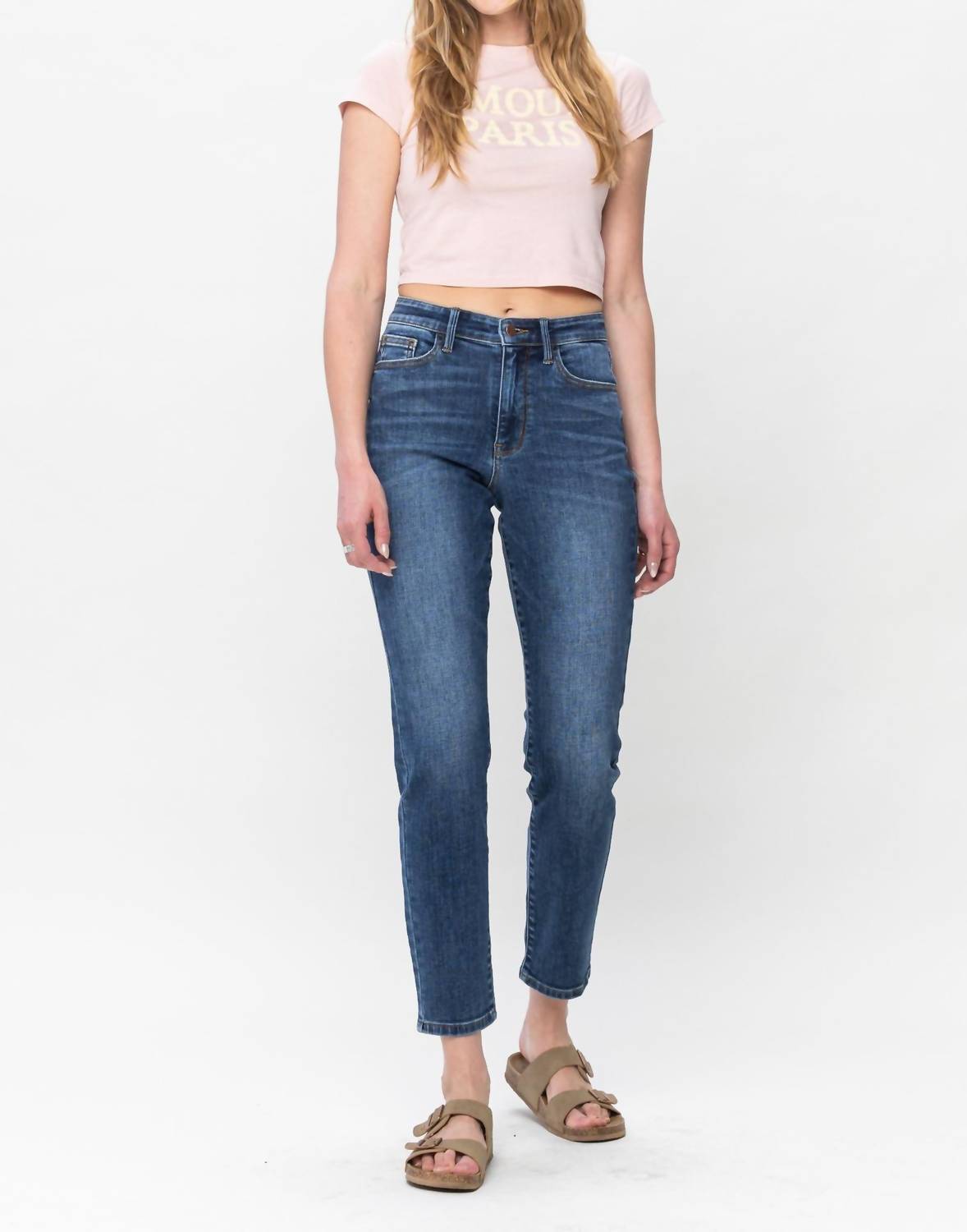 Judy Blue - High Waist Shield Back Pocket Jeans