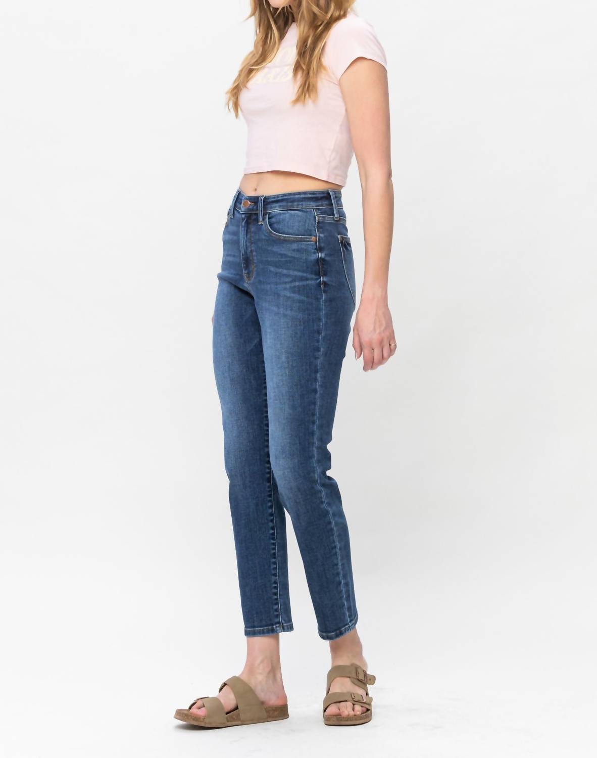 Judy Blue - High Waist Shield Back Pocket Jeans