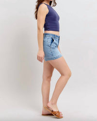 Judy Blue - High Waist Trouser Shorts
