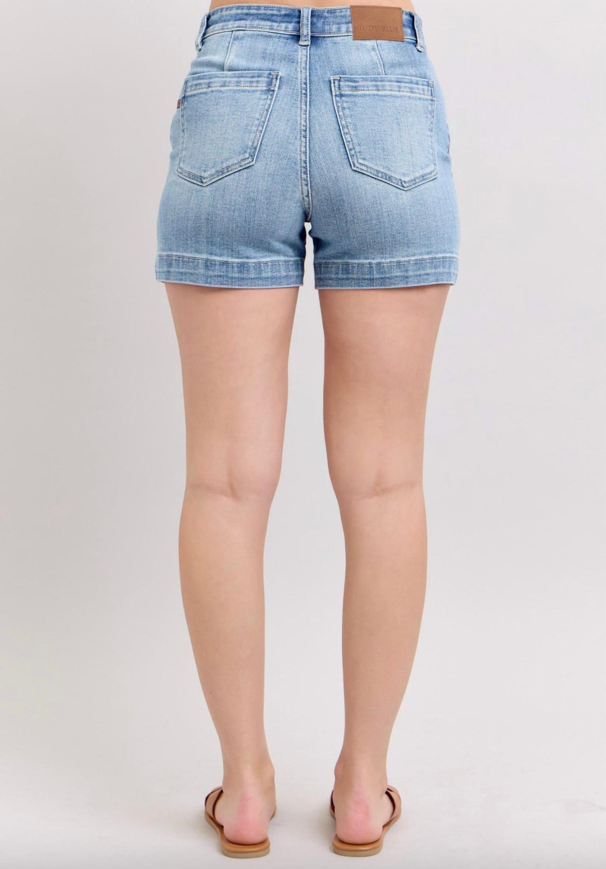 Judy Blue - High Waist Trouser Shorts
