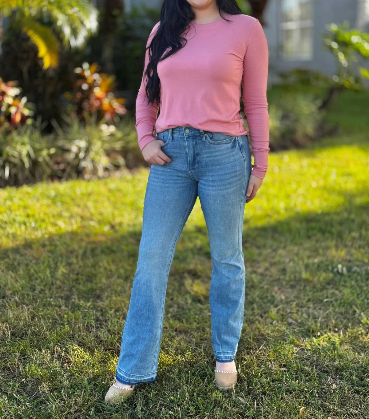 Judy Blue - Howdy Slim Bootcut Jeans