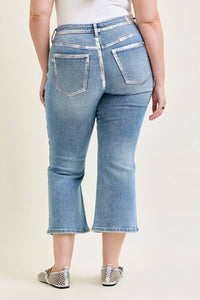 Judy Blue - Kick Flare Foiled Seams Jeans