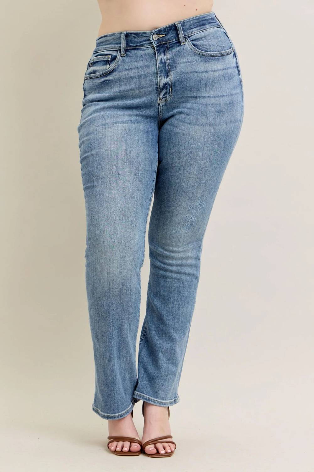 Judy Blue - Mid Rise Bootcut Jeans