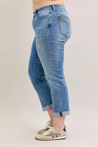 Judy Blue - Mid Rise Boyfriend Jeans
