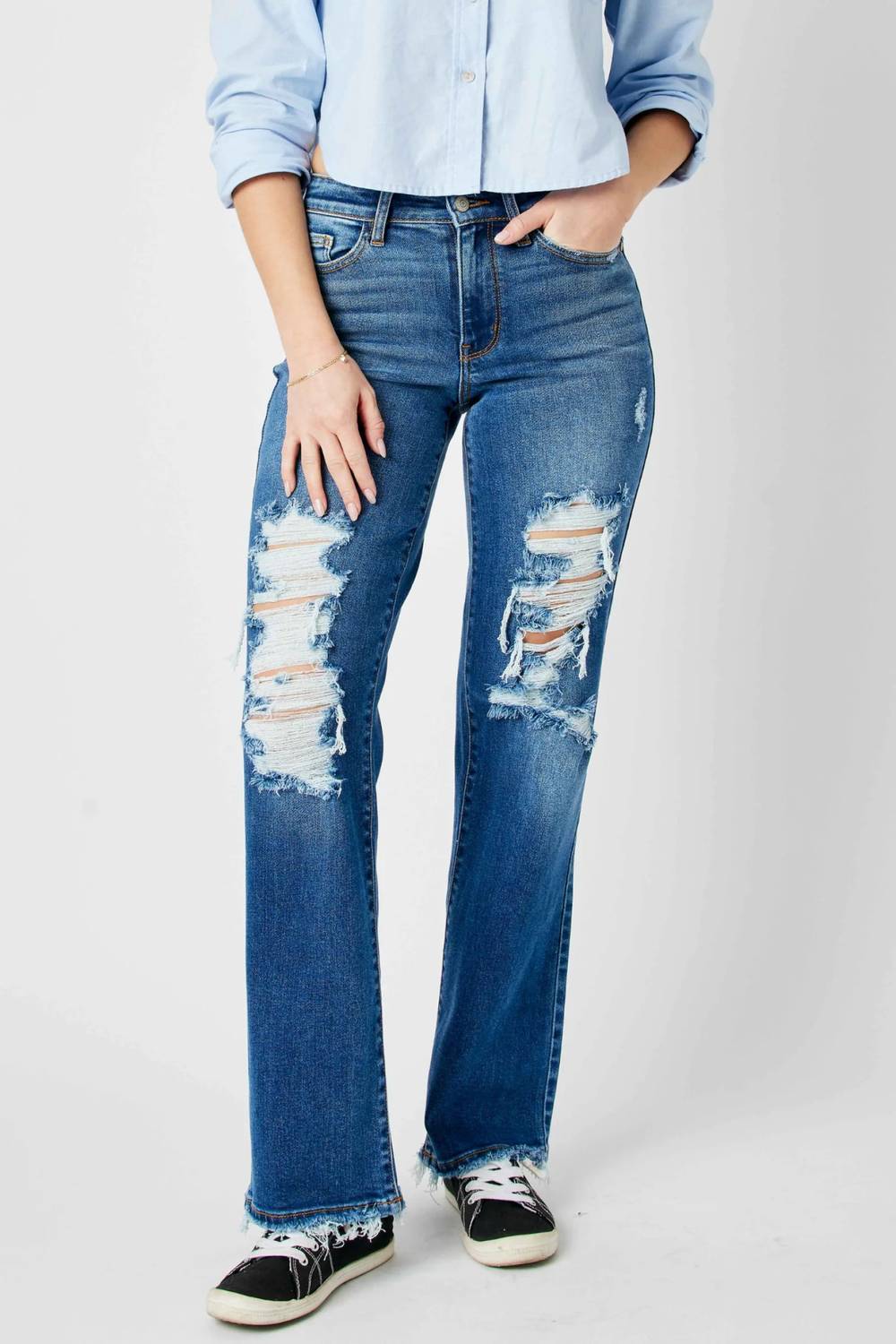 Judy Blue - Mid Rise Dad Jean