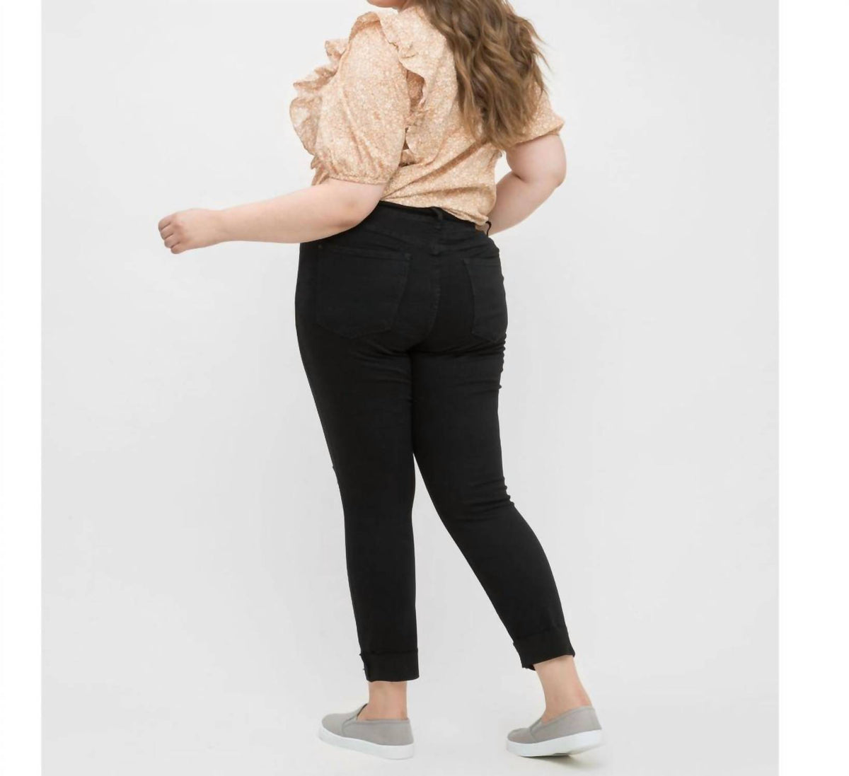 Judy Blue - Mid-rise Distressed Slim Fit Jean
