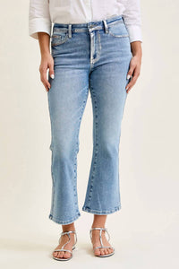 Judy Blue - Mid Rise Kick Flare Jeans