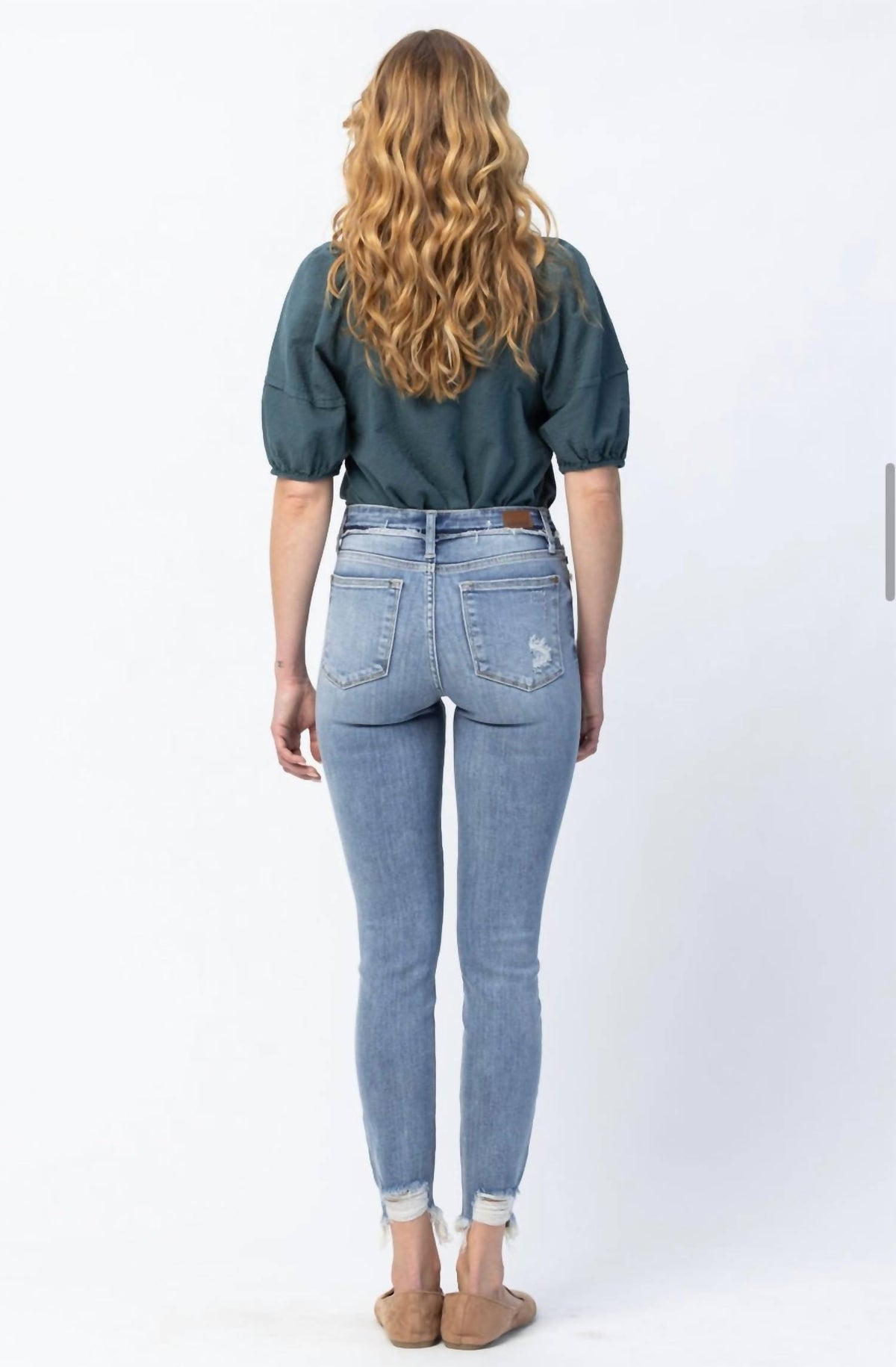 Judy Blue - Mid Rise Skinny Jeans