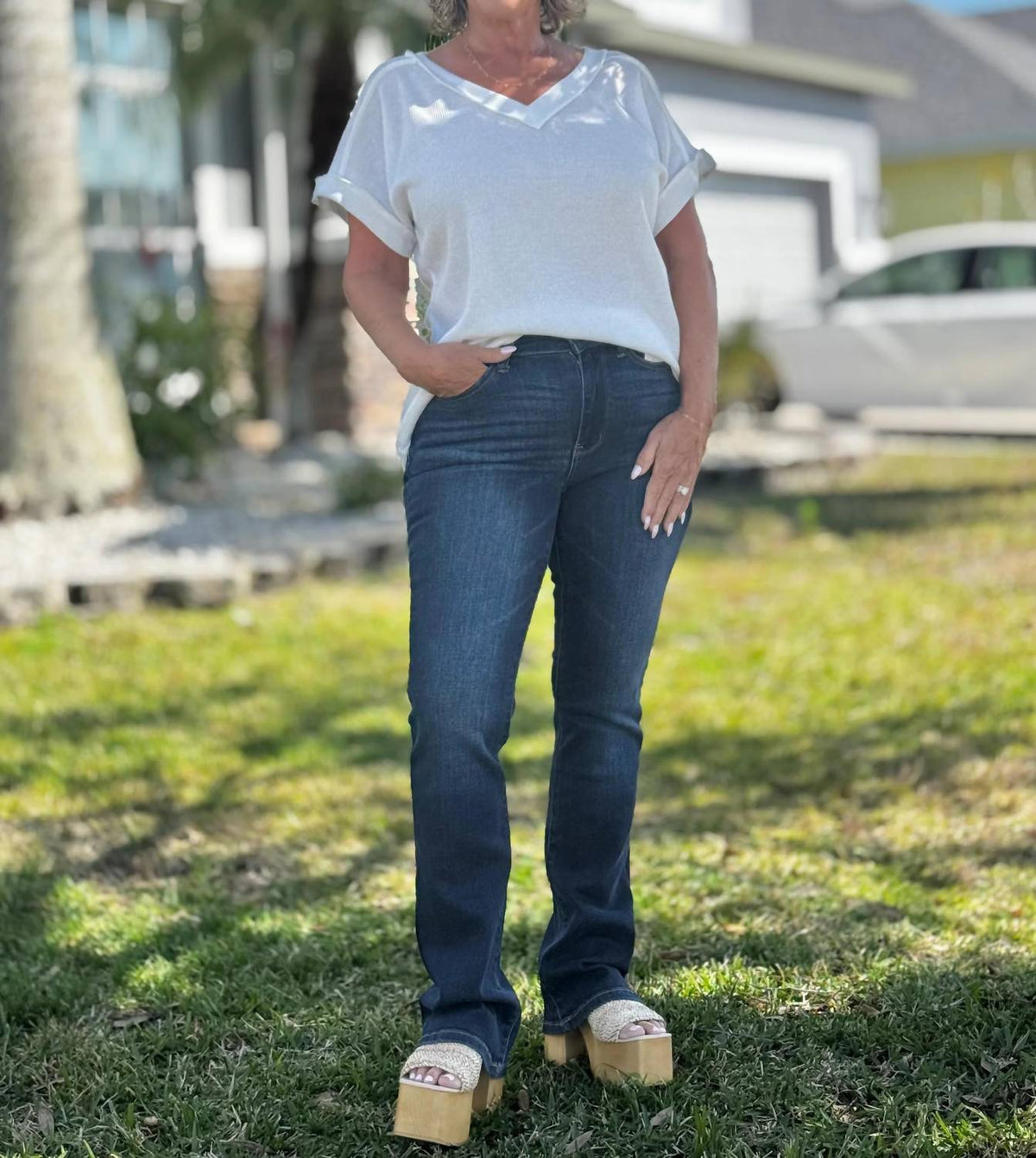 Judy Blue - Not Your Basic Babe Bootcut Jeans