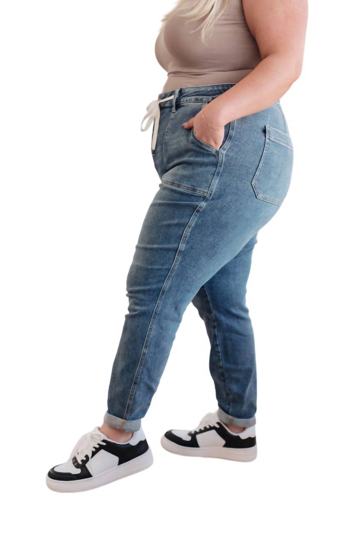 Judy Blue - Pull On Denim Joggers