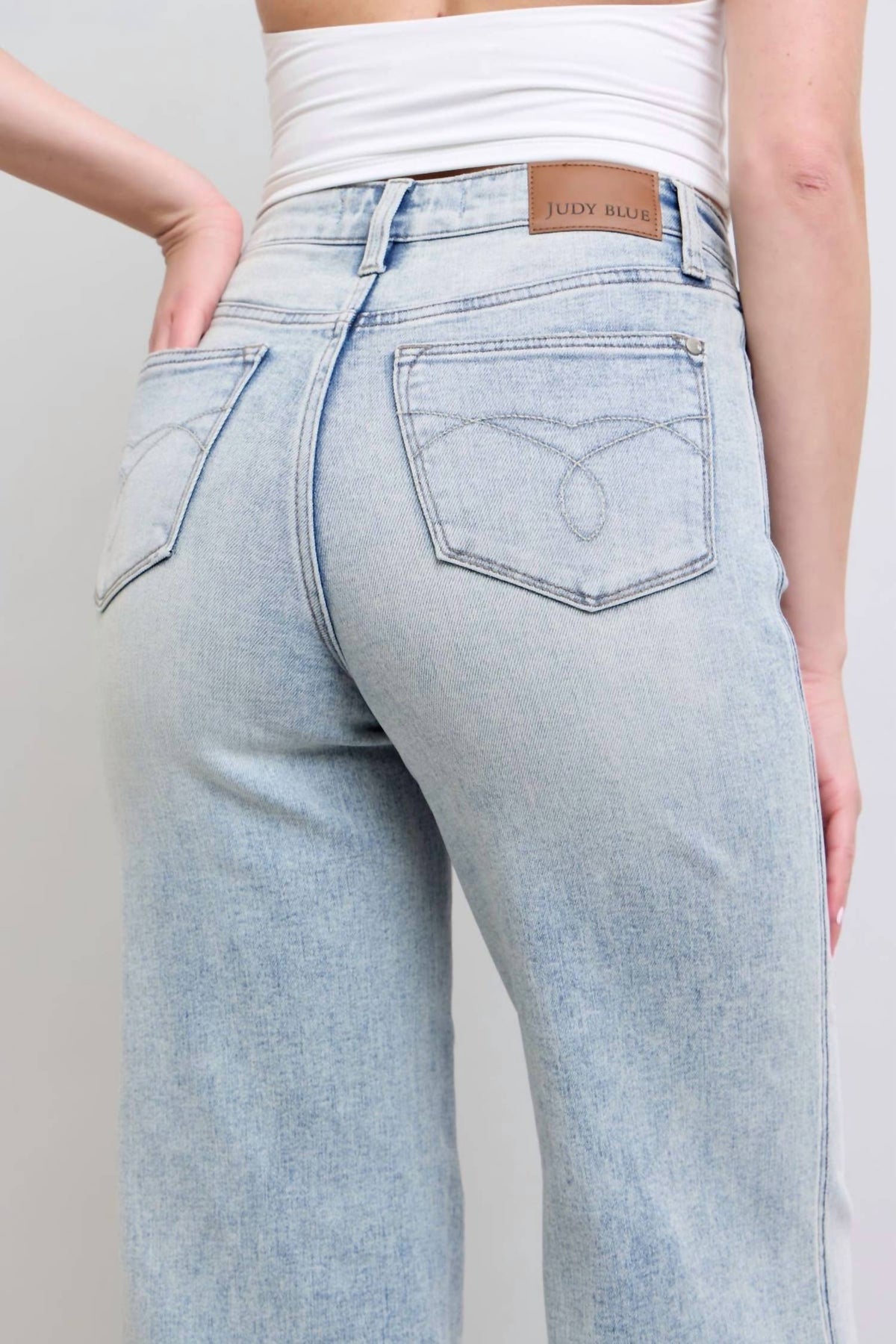 Judy Blue - Retro Wide Tummy Control Jeans