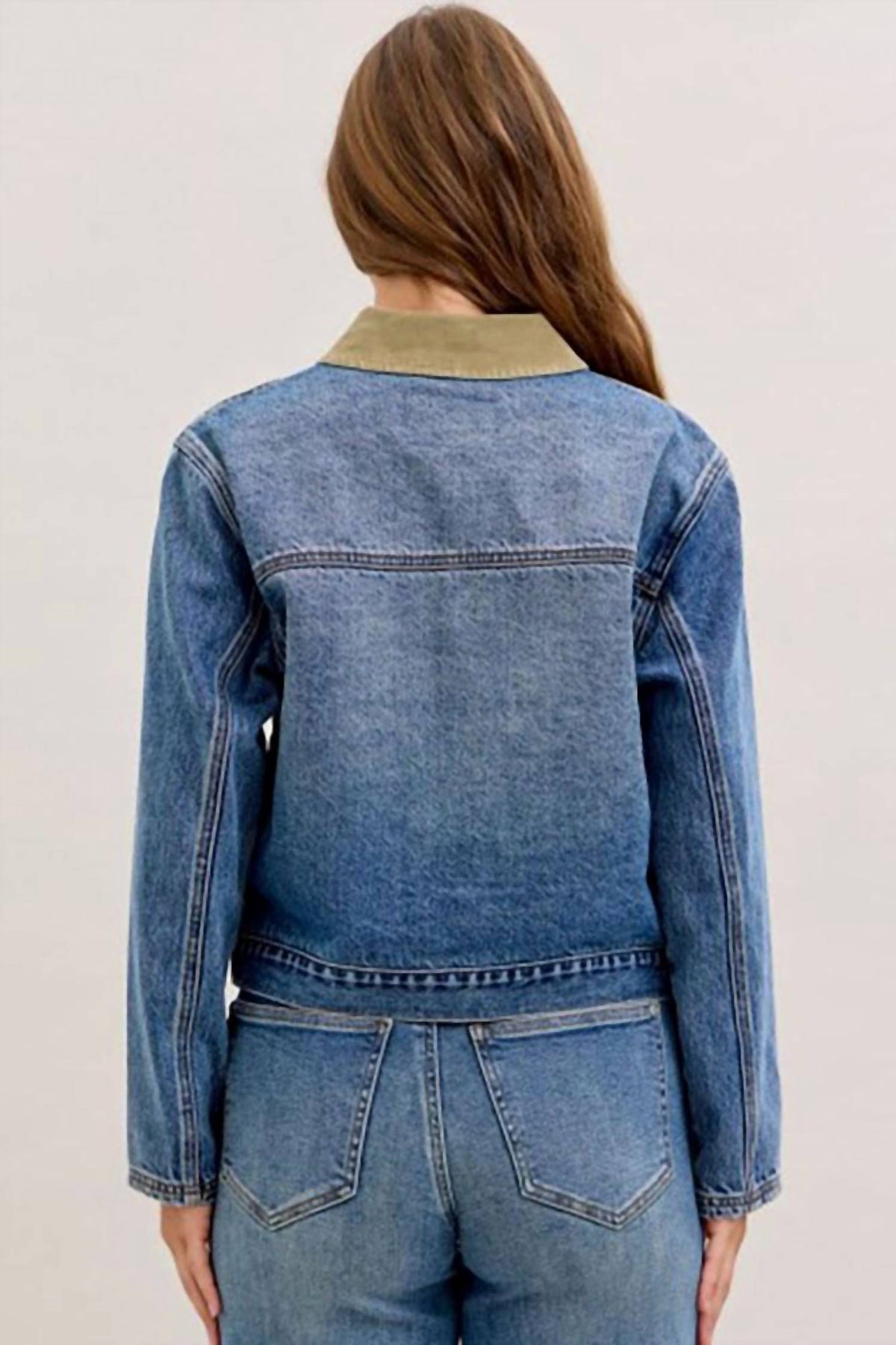 Judy Blue - Rigid Denim Barn Jacket