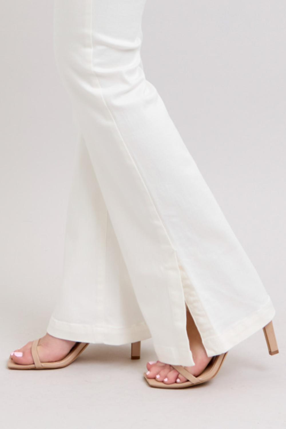 Judy Blue - Side Slit Slim Bootcut Jeans