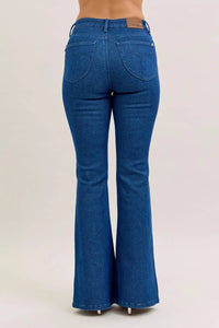 Judy Blue - Sparkle Glitter Flare Denim Jeans