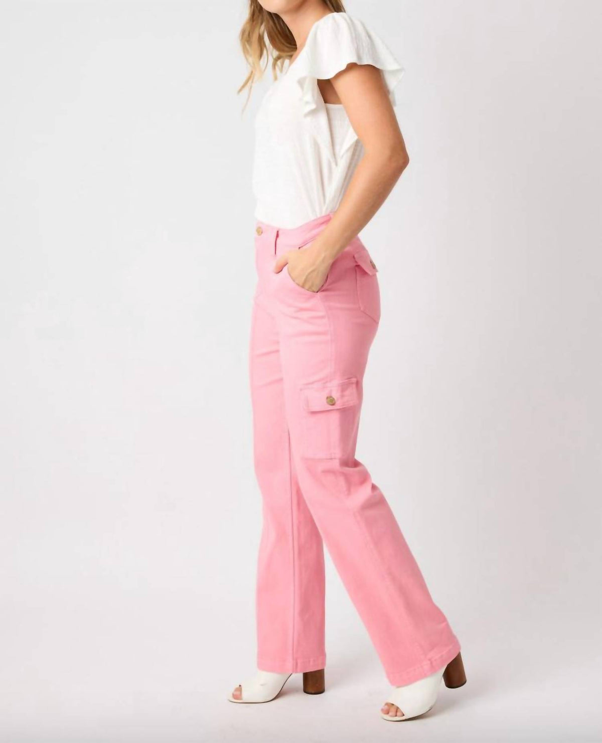 Judy Blue - Straight Leg Cargo Jeans