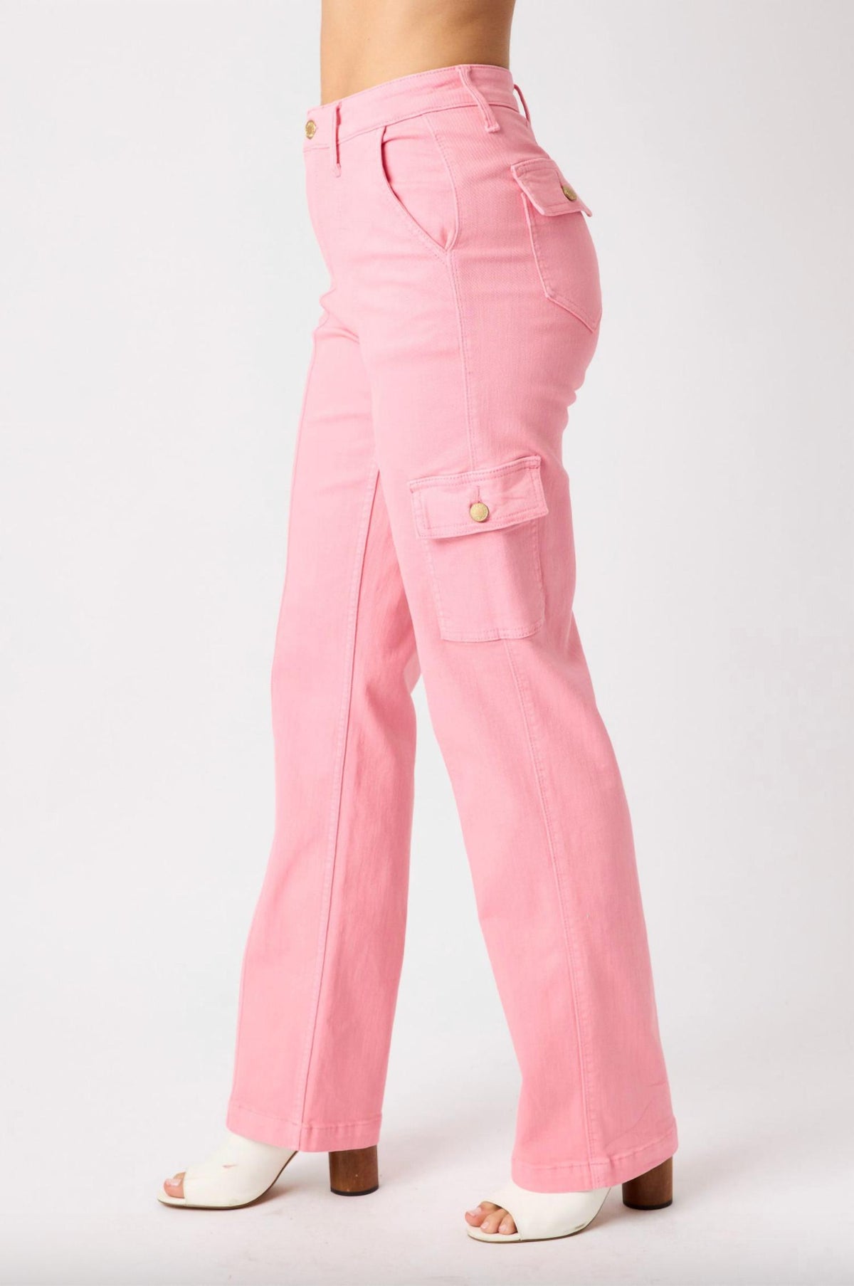 Judy Blue - Straight Leg Cargo Jeans
