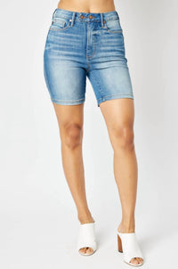 Judy Blue - Tummy Control Bermuda Shorts