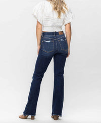 Judy Blue - Vintage Frayed Hem Bootcut Jeans