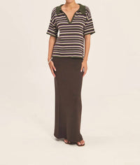 Jula - Kara Knit Polo Top