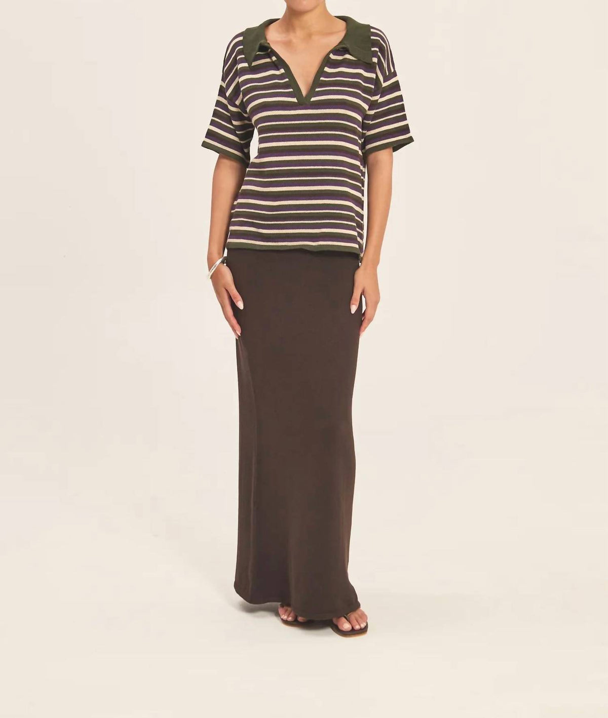 Jula - Kara Knit Polo Top